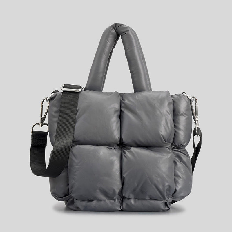 Chromatic Burst Global Luxury Fashion Bag - Grey / D