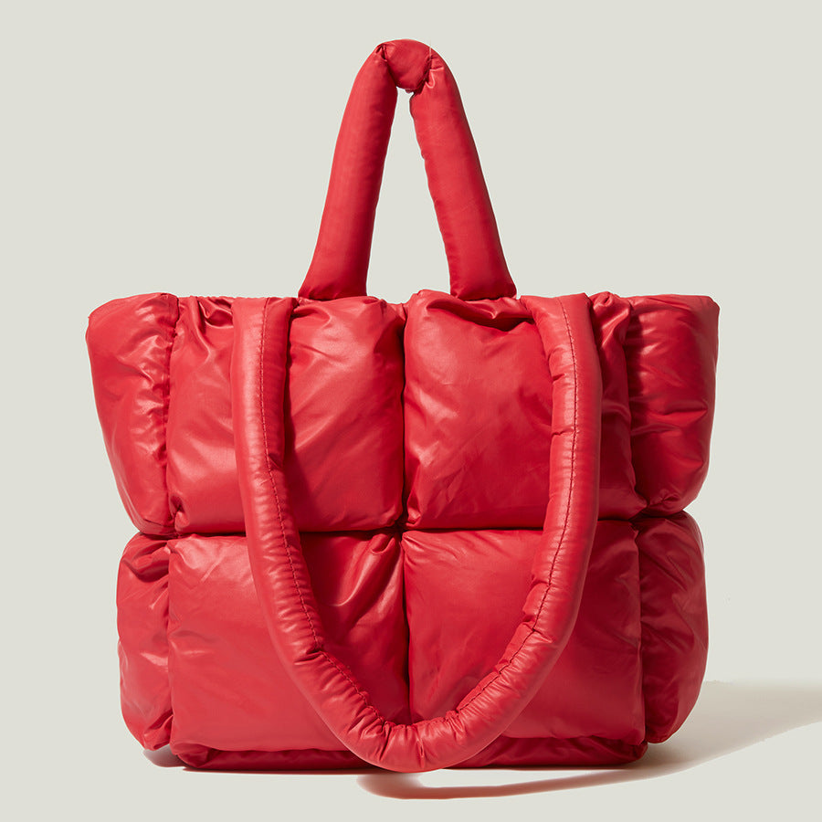 Chromatic Burst Global Luxury Fashion Bag - Red