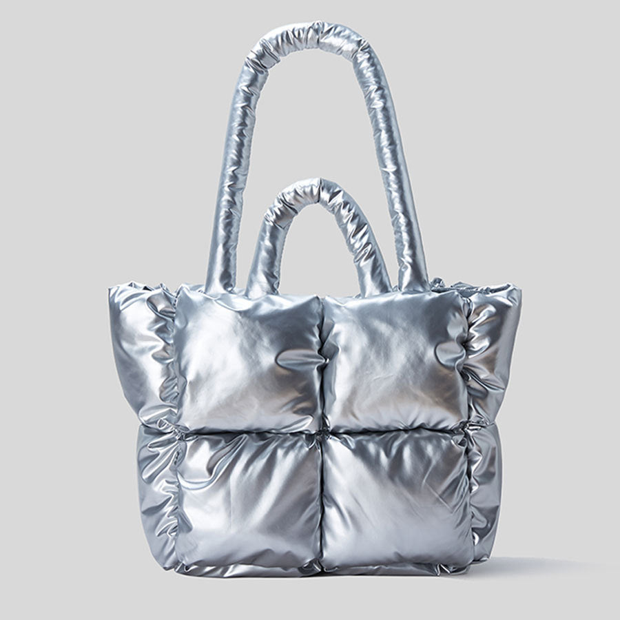 Chromatic Burst Global Luxury Fashion Bag - Silver / C
