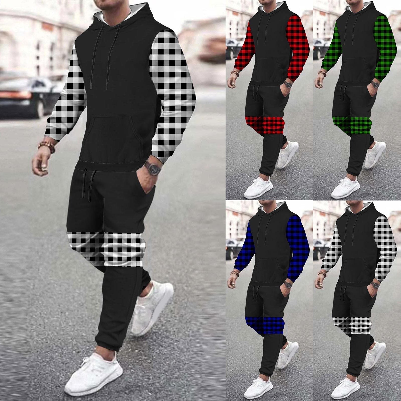 Men’s Casual Loose-fitting Hoodie Sweater