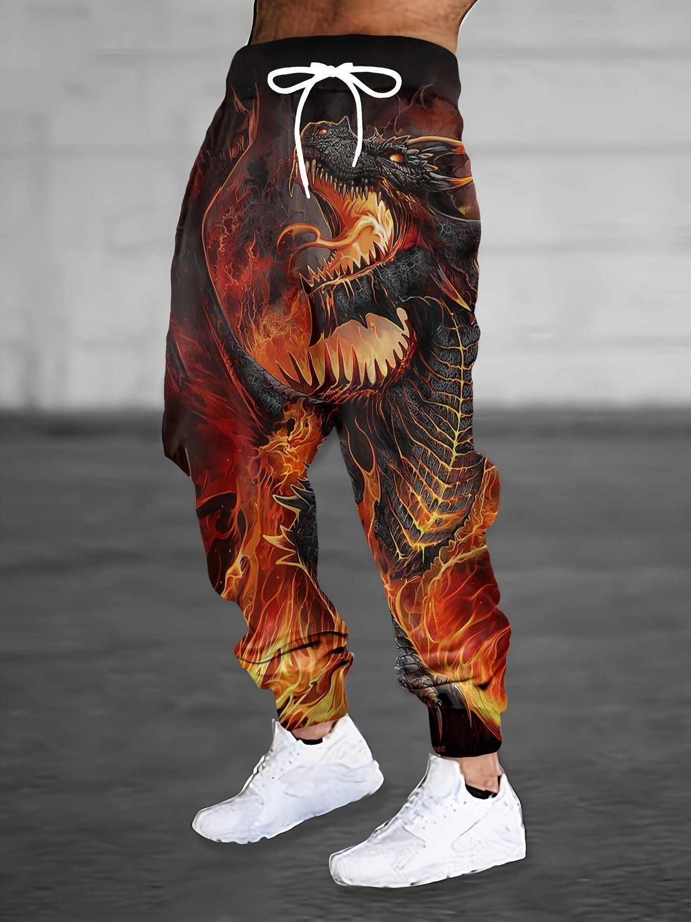 Men’s Colorful Printing Sports Casual Sweatpants - CK140349 / S