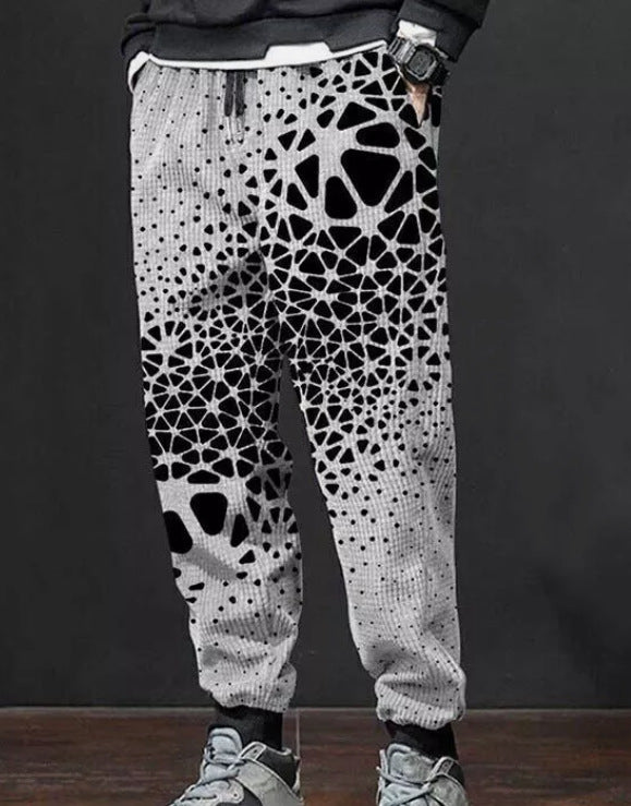 Men’s Colorful Printing Sports Casual Sweatpants - CK140359 / S