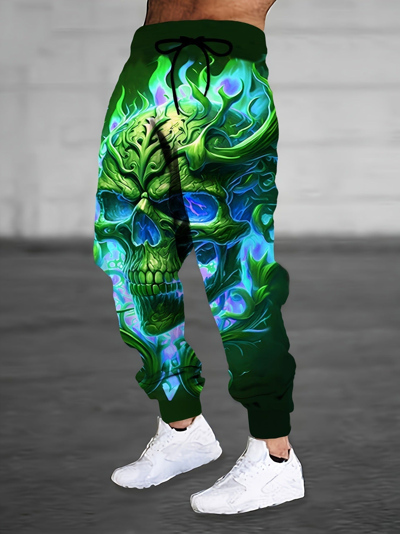 Men’s Colorful Printing Sports Casual Sweatpants - CK140351 / S