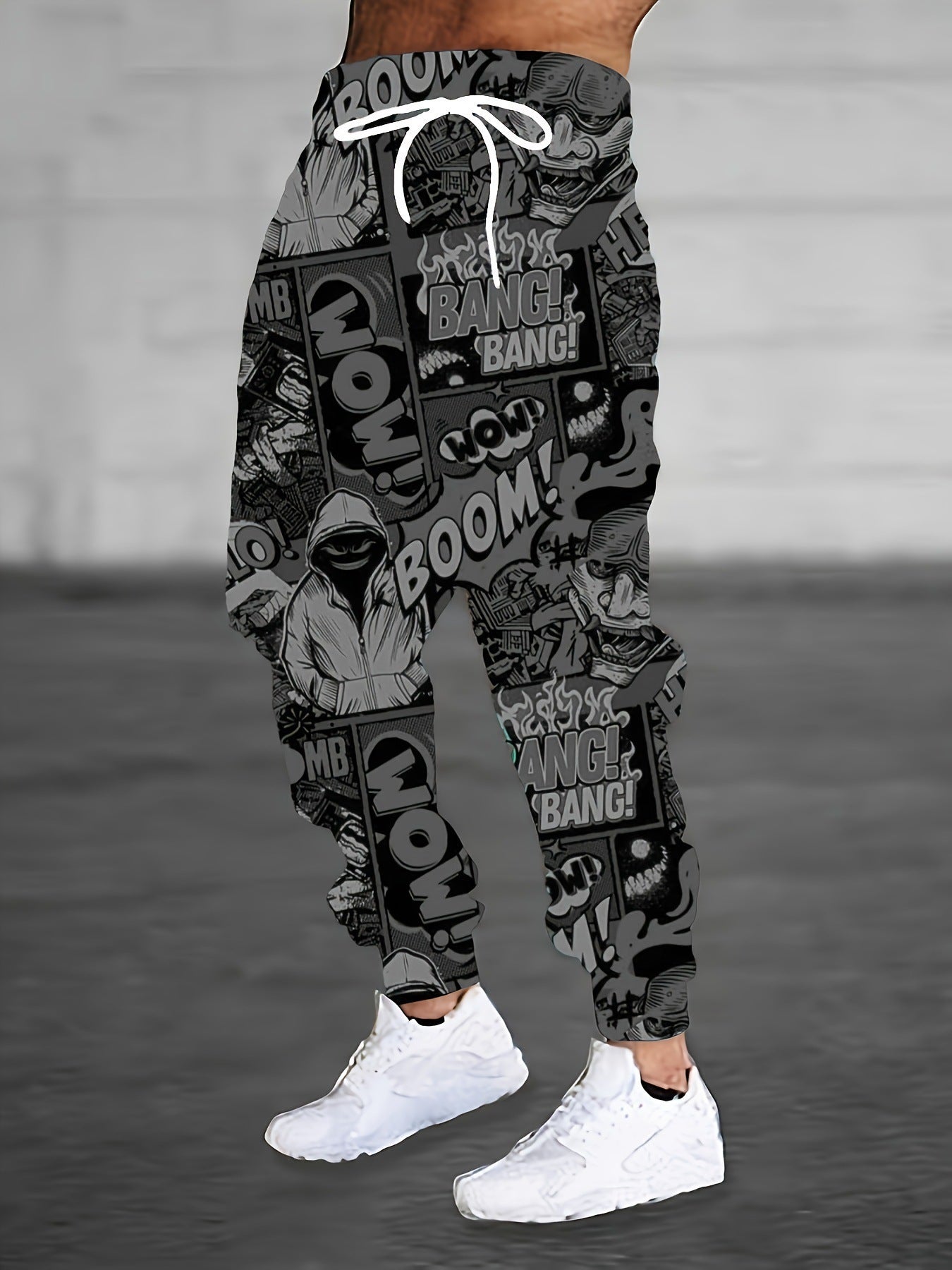 Men’s Colorful Printing Sports Casual Sweatpants - CK140355 / S