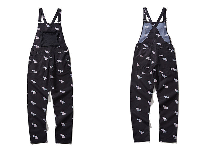 Men’s Fashion And Comfort Couple Printed Suspenders - Black / M