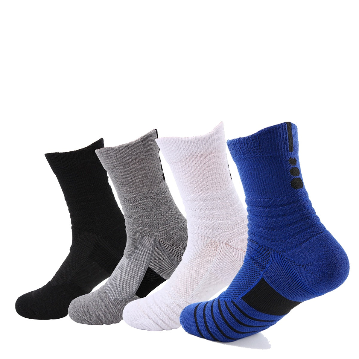 Men’s Mid-tube Non-slip Running And Cycling Sports Socks - 5