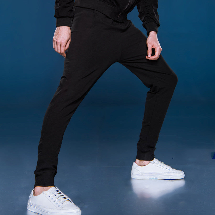 Men’s Casual And Comfortable Waterproof Sweatpants - Black / 3XL