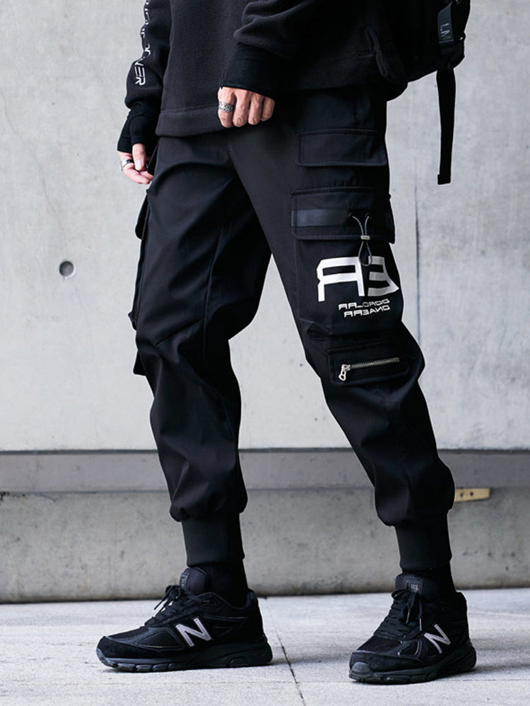 Men’s Fashion And Comfort Cargo Pants - XL / Black