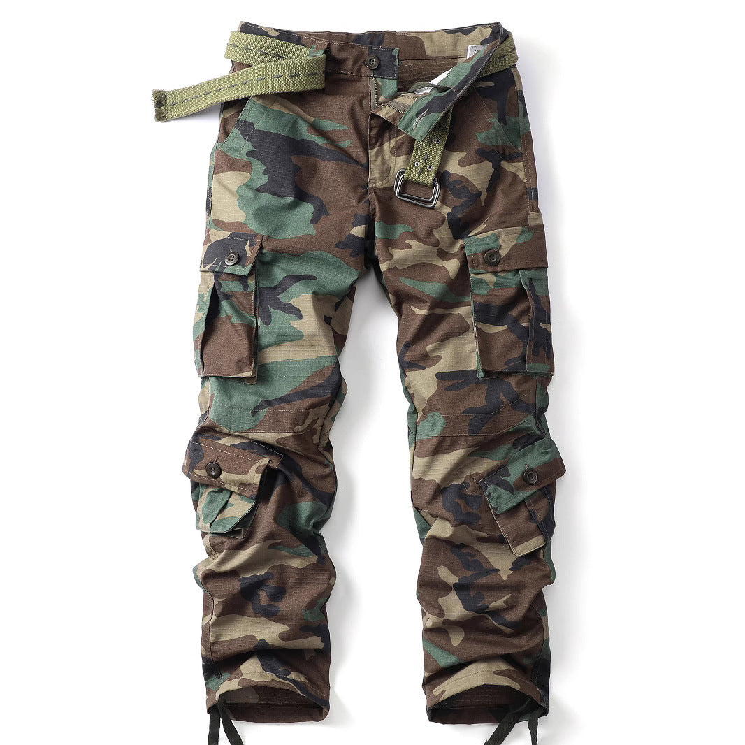 Camouflaged Male Supply Tactical Male Mountain Trousers - Camouflage / 28