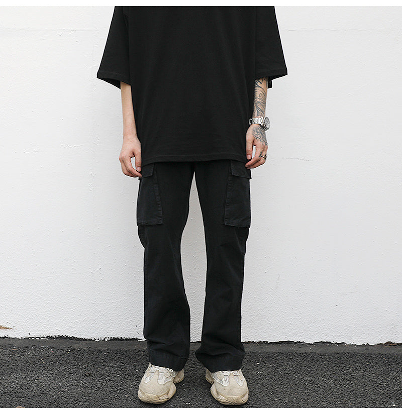 Classic Cargo Pants - Black / XXL