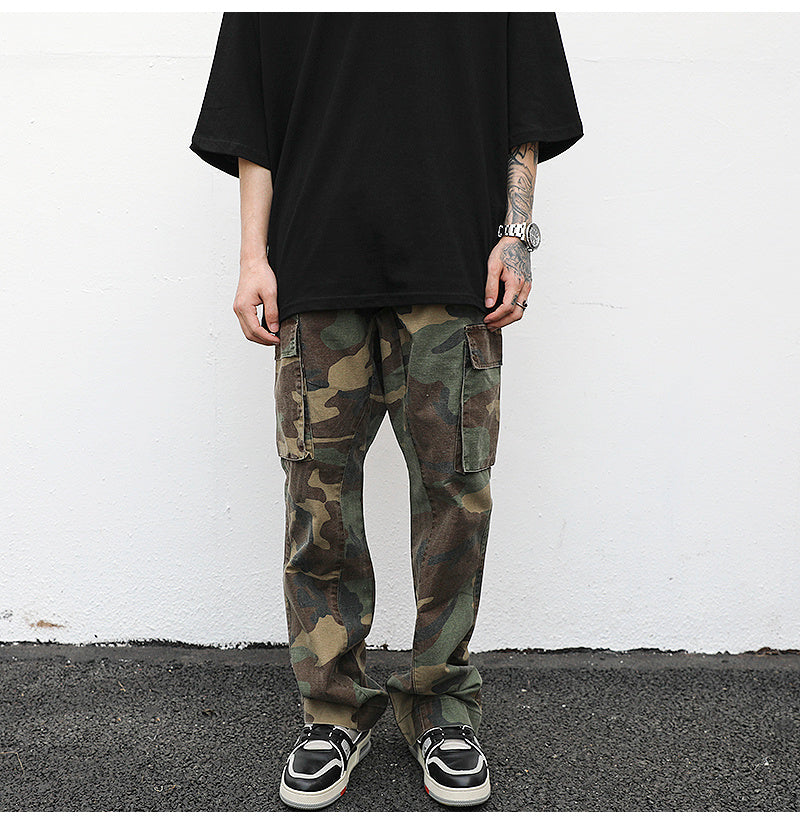 Classic Cargo Pants - Camouflage / M
