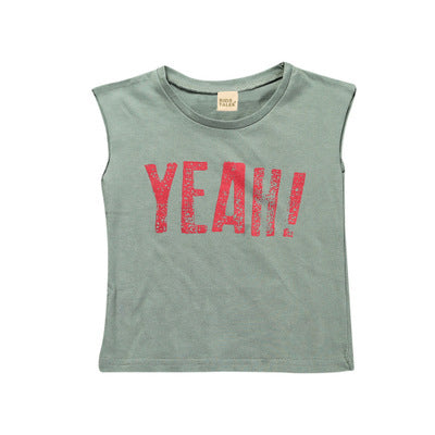 Children’s sleeveless t-shirt