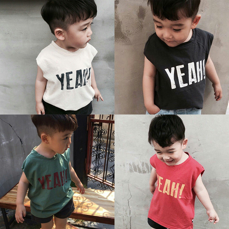 Children’s sleeveless t-shirt