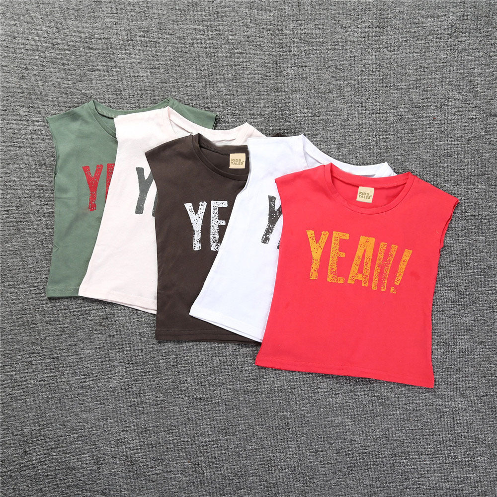 Children’s sleeveless t-shirt