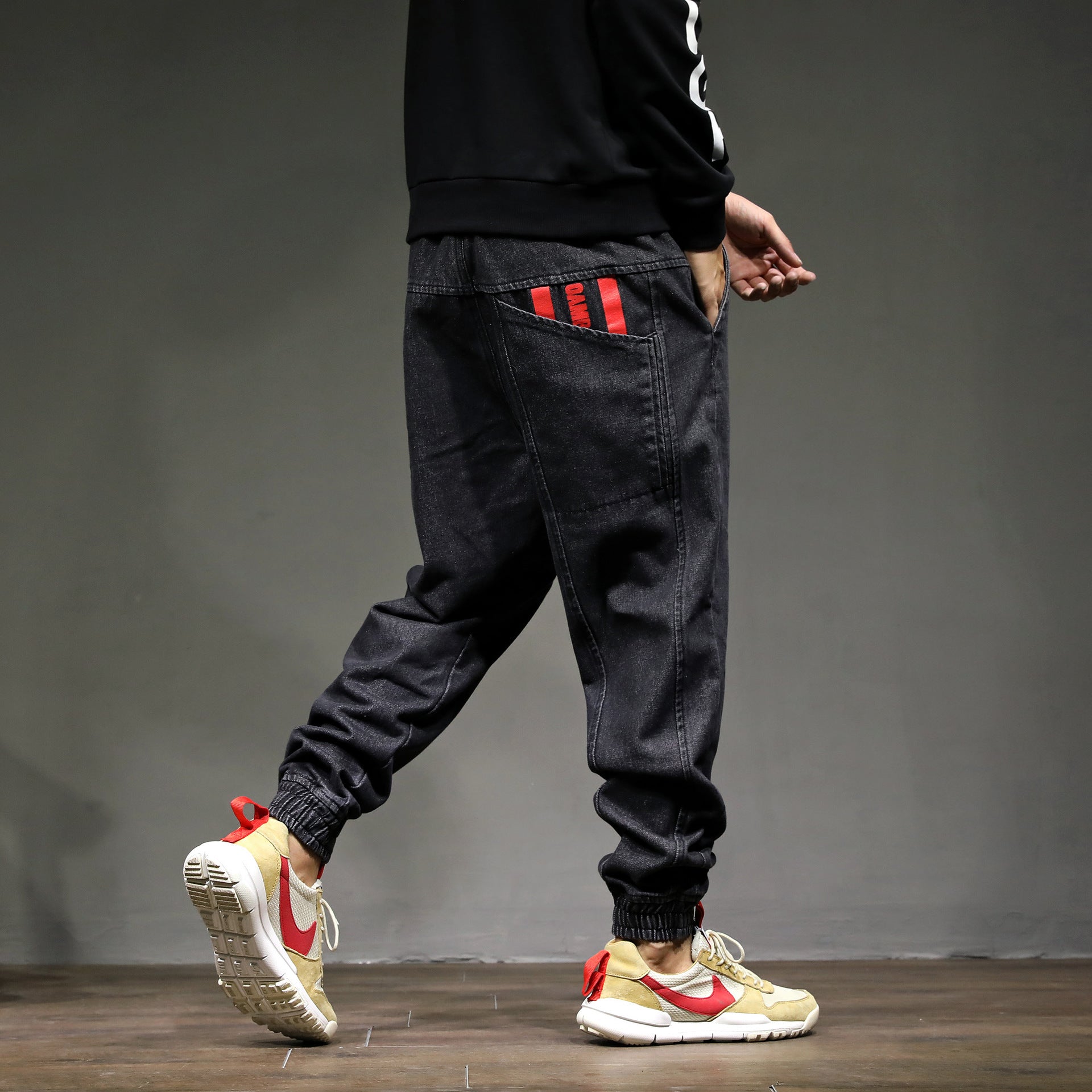 Large size Japanese harem pants