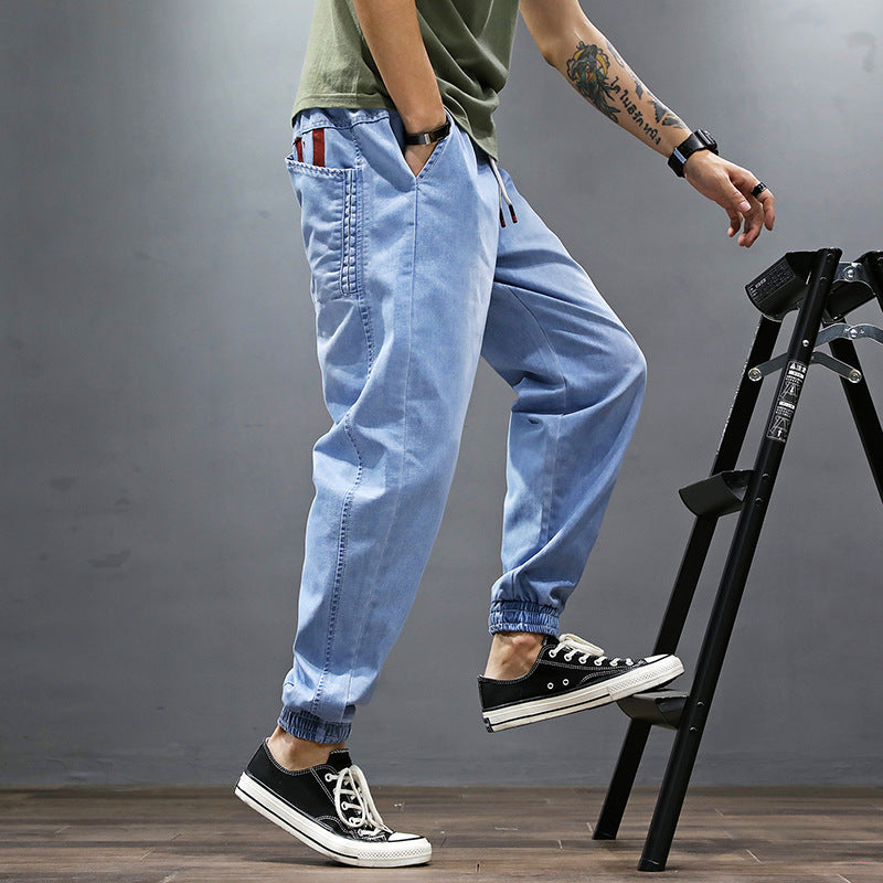 Large size Japanese harem pants