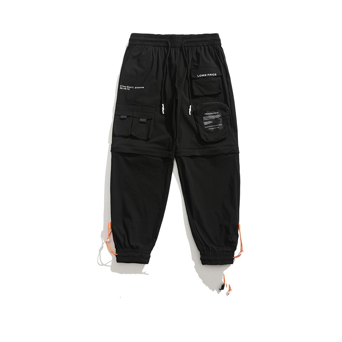 Workwear casual pants three-dimensional multi-pocket loose