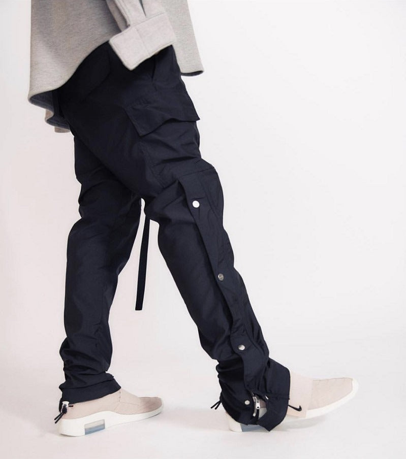 Men’s Velcro Buttoned Cargo Pants