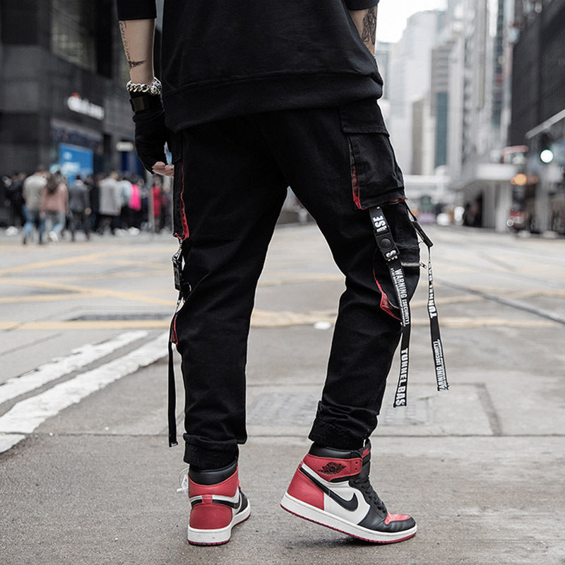 Autumn Hip-hop Thin Men’s Trendy Overalls