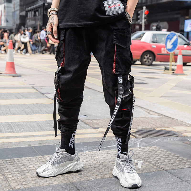 Autumn Hip-hop Thin Men’s Trendy Overalls