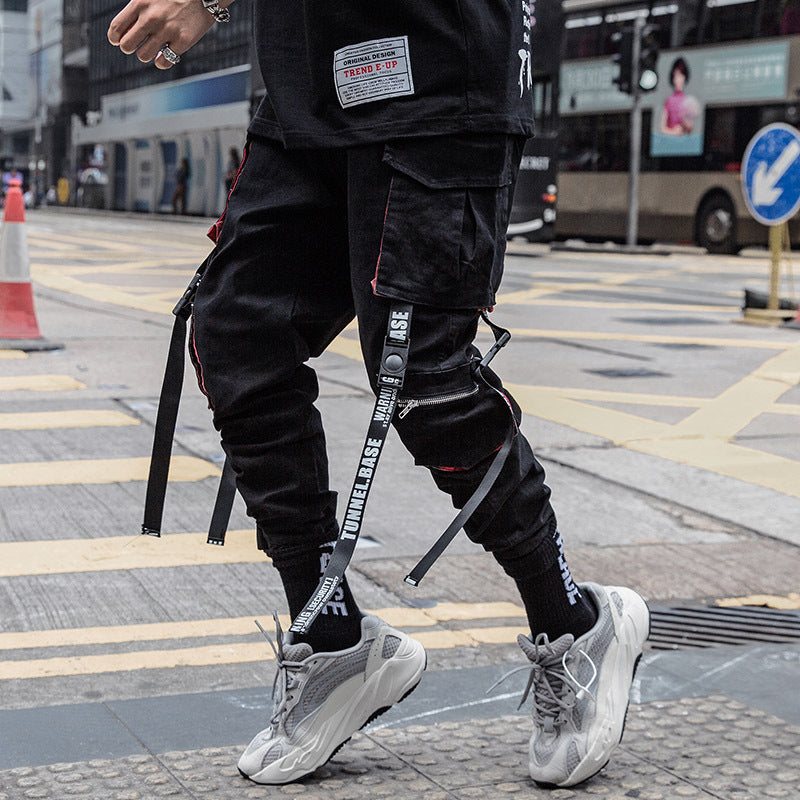Autumn Hip-hop Thin Men’s Trendy Overalls