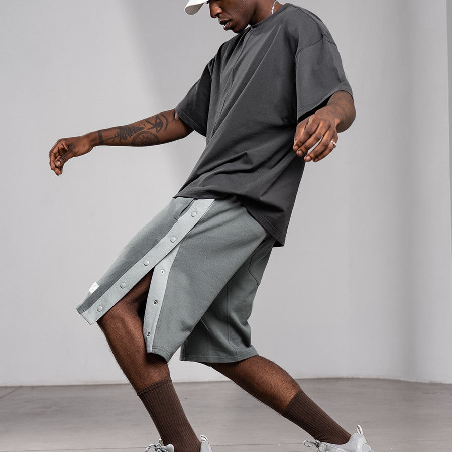 Men’s Cotton Loose Casual Running Fitness Sports Five Shorts