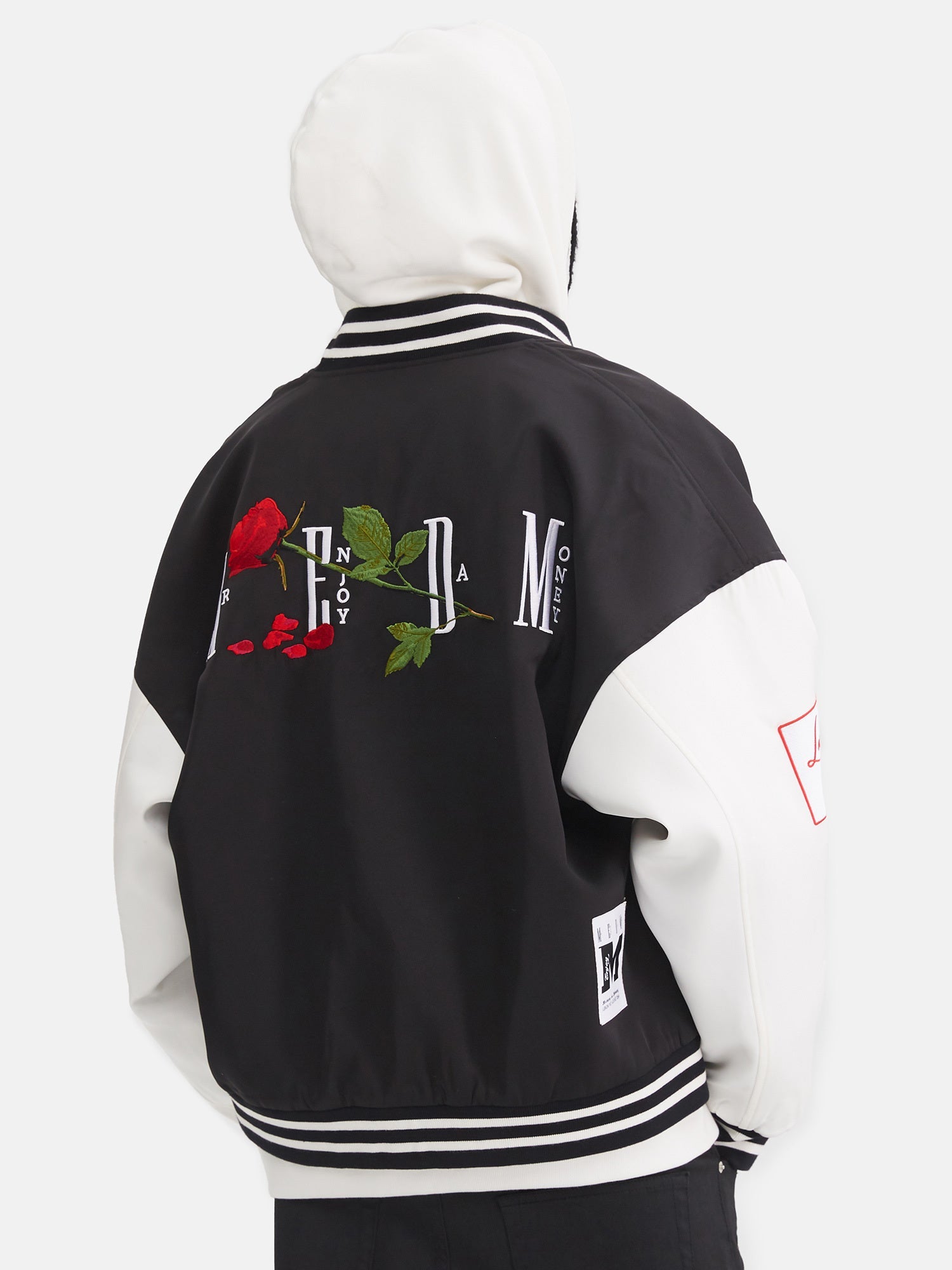 Cotton Men’s Autumn And Winter Season Trend Thickened Baseball Uniform Jacket