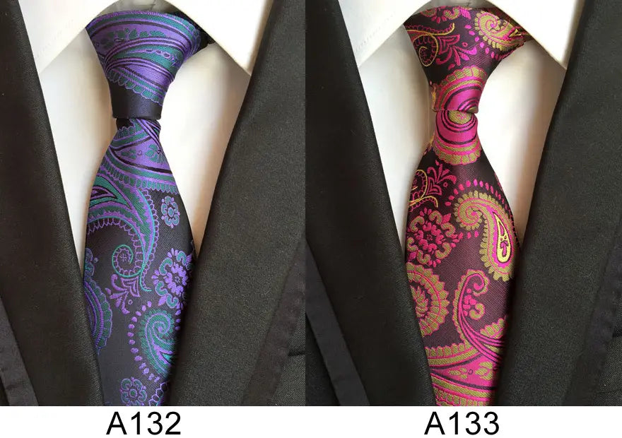 Men’s Casual Formal Wear Polyester Jacquard Tie