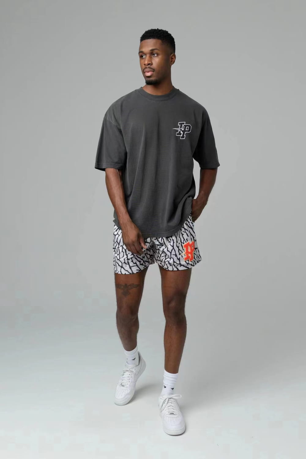 Men’s Sports Quick-drying Cropped Shorts Casual Basketball Running