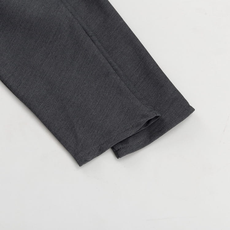 Gray Temperament Trousers High-End Fashion Online
