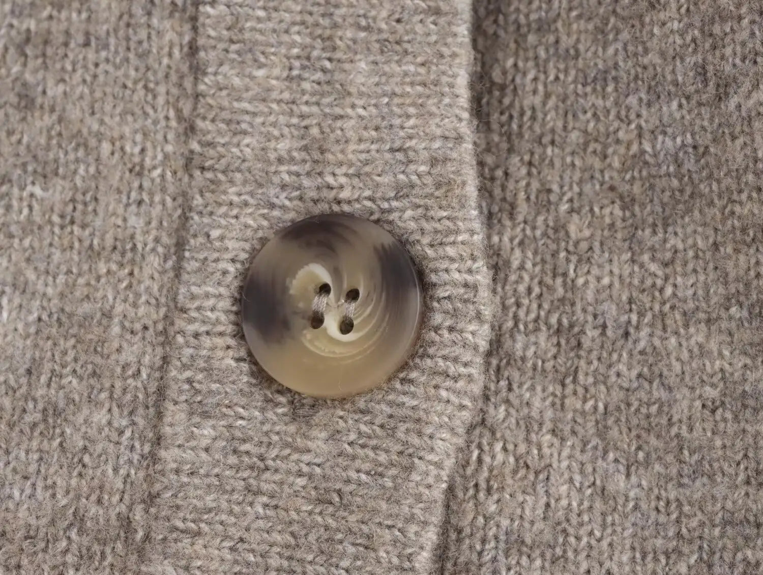 All-match Cloak Design Round Neck Knitted Coat
