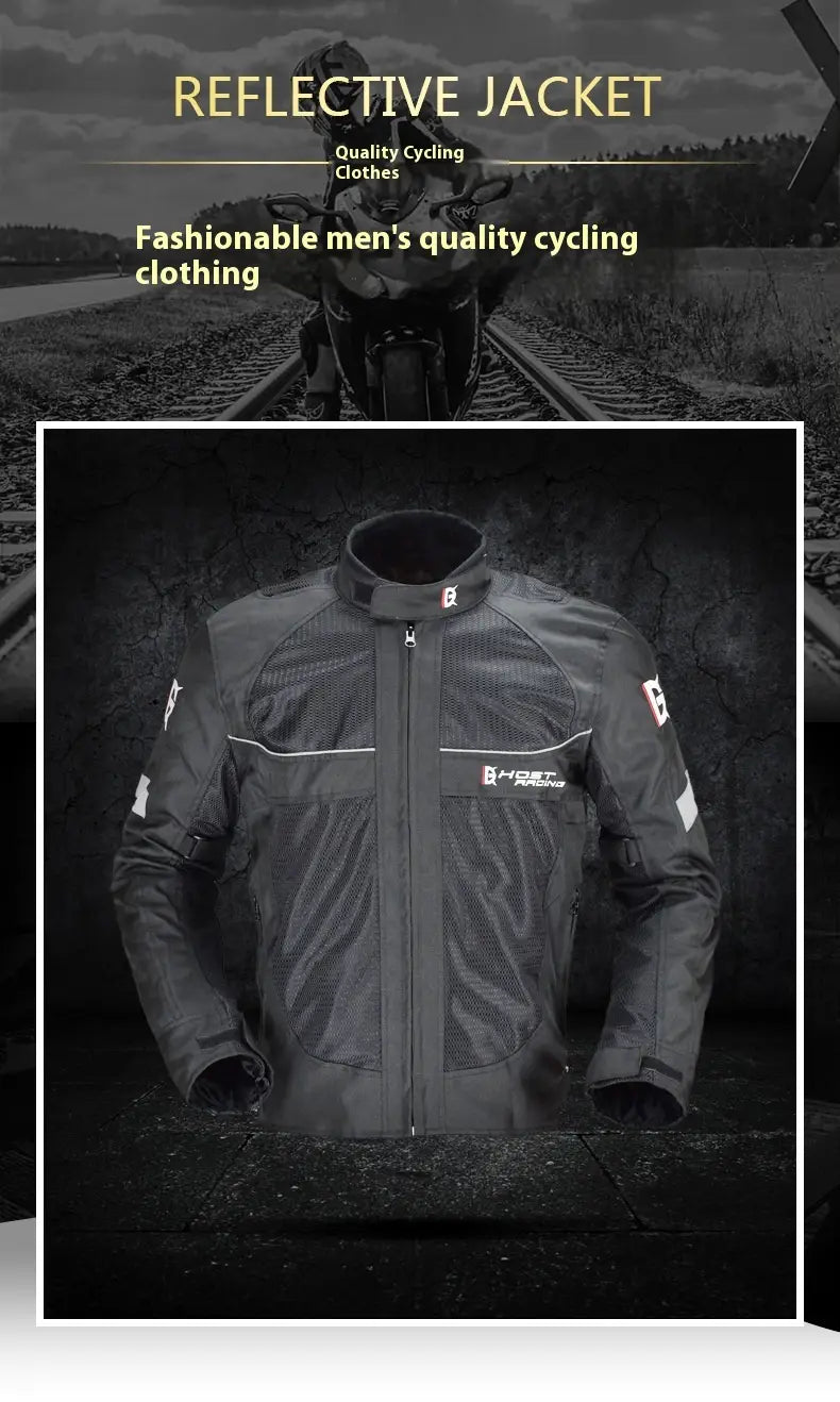 Motorcycle Riding Warm And Anti Fall Racing Jacket