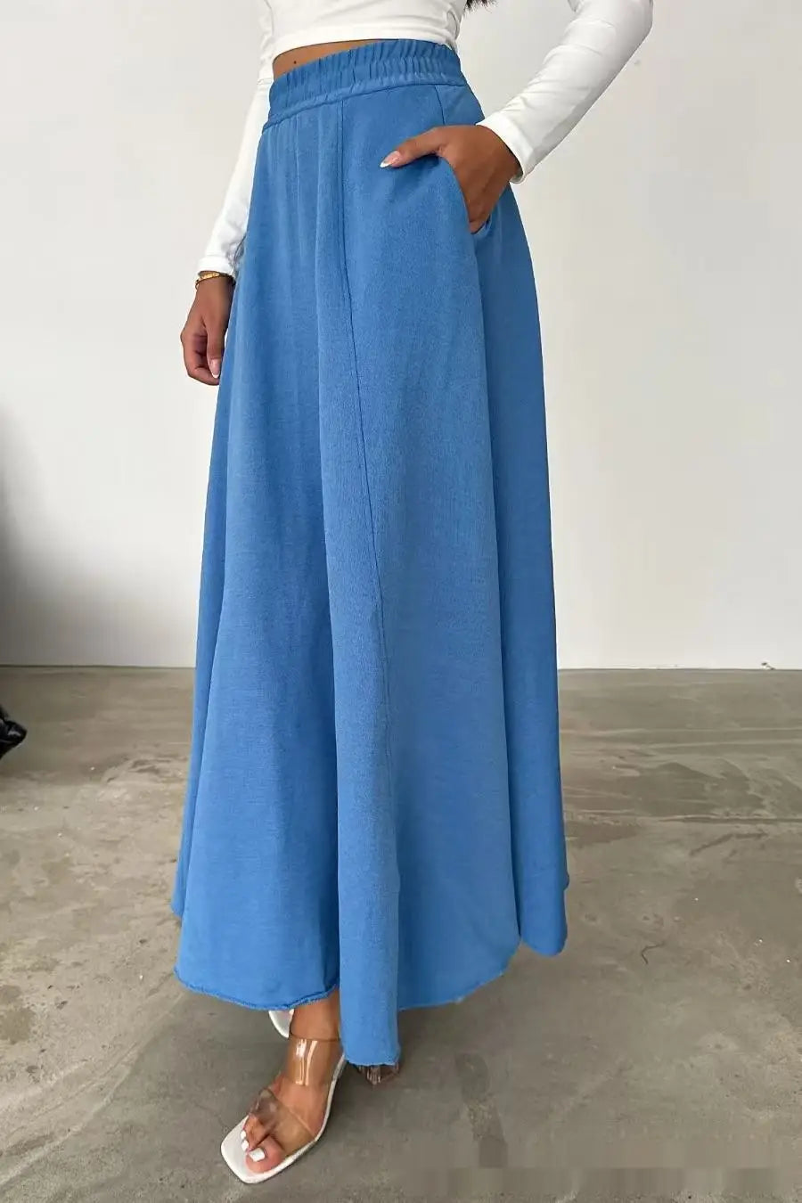 European And American Leisure A- Line Loose Fashion Women’s Wear Long Dress