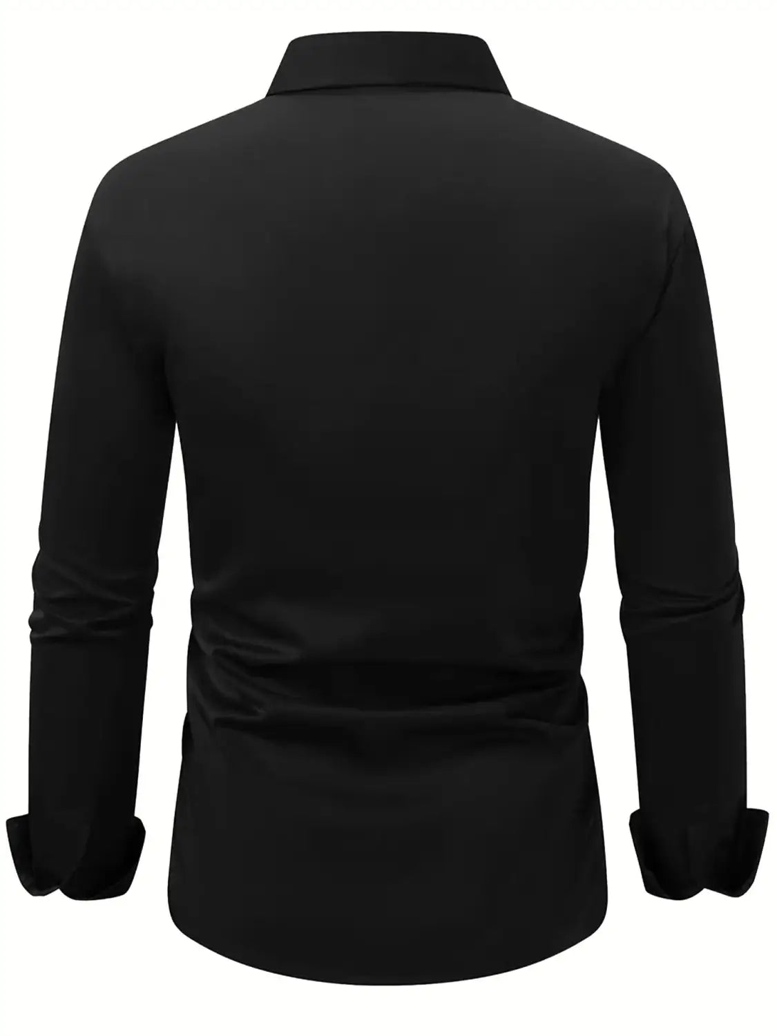 Men’s Long Sleeve Business Formal Wear Slim Fit Shirt