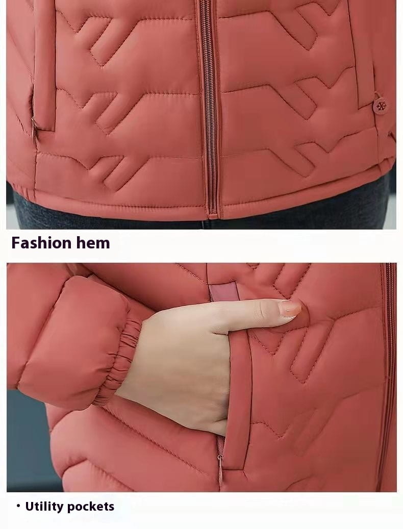 Korean Style Loose Short Thick Small Cotton-padded Jacket