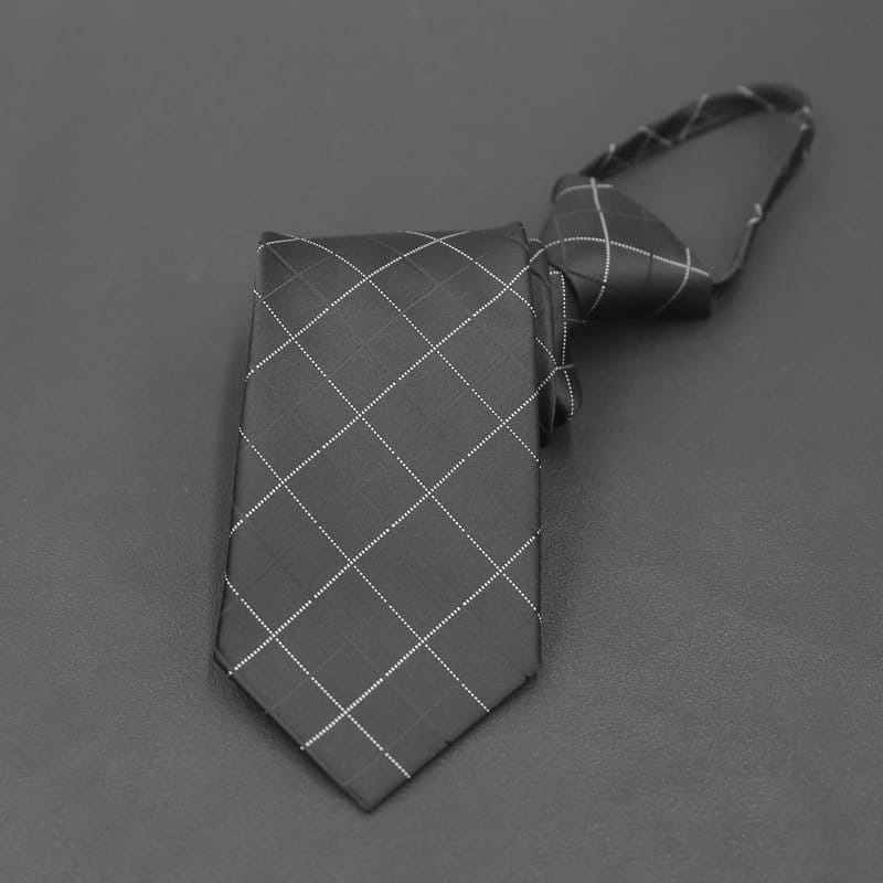 Men’s Formal Wear Business Zipper Tie-free
