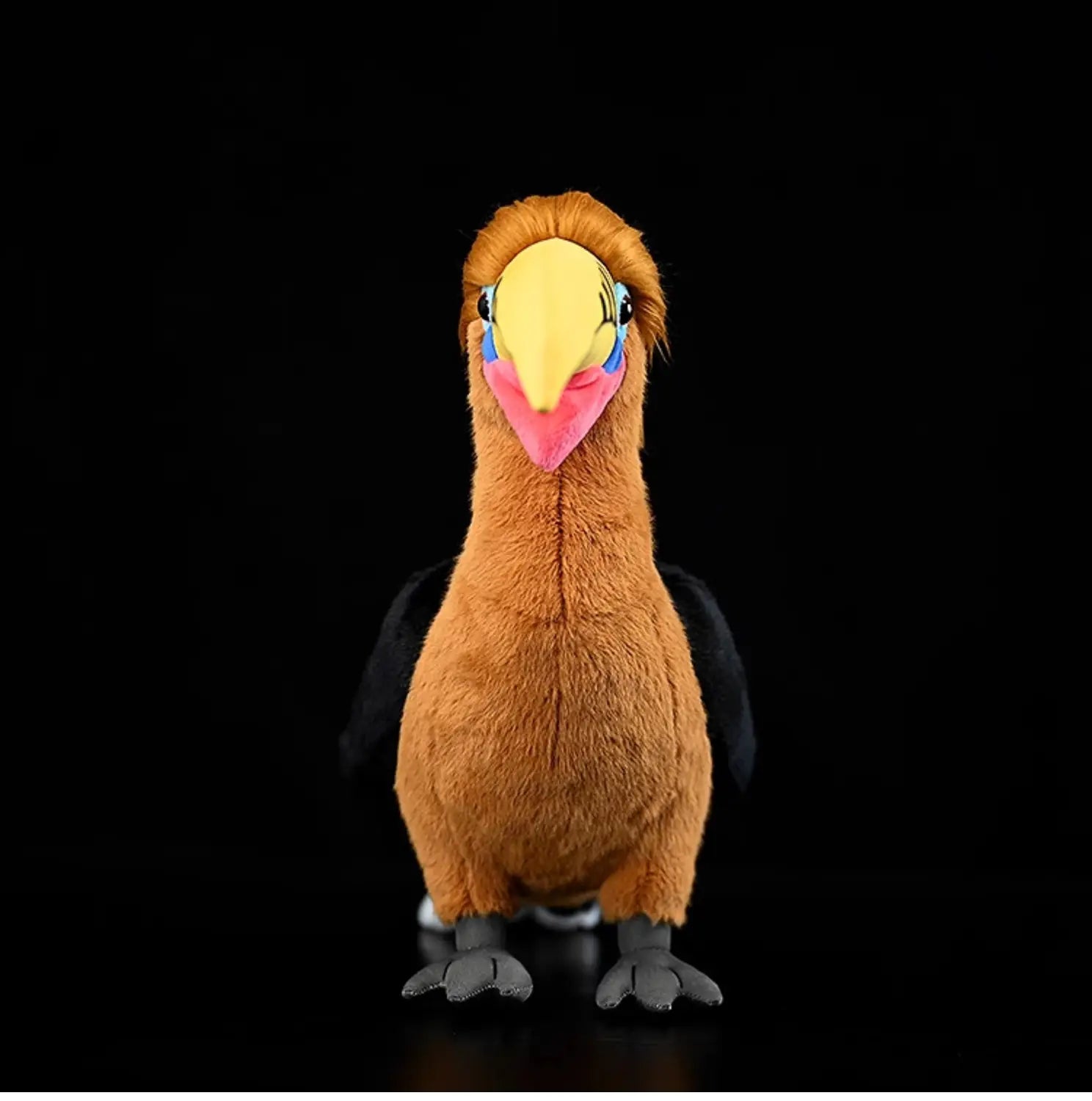 Brown-necked Hornbill Doll Without A Helmet