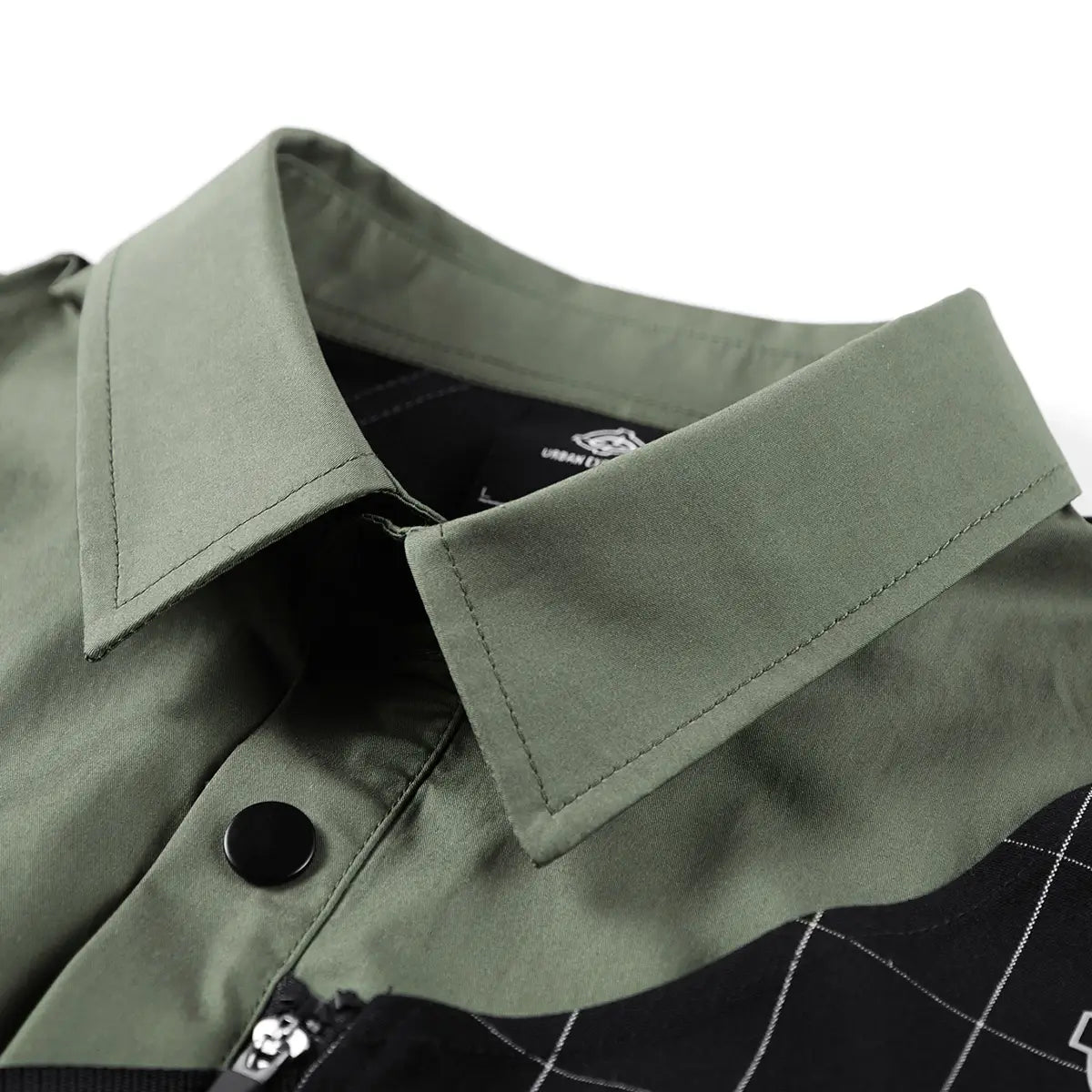 Men’s Fake Two Piece Loose Short Sleeve Shirt