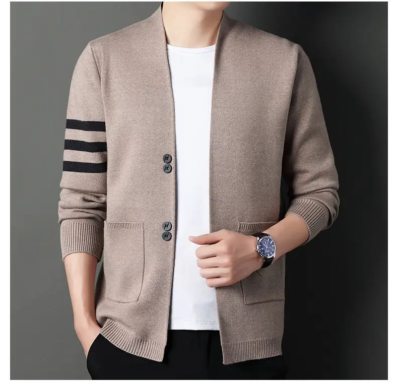 Men’s Tops Spring And Autumn Coat Thin