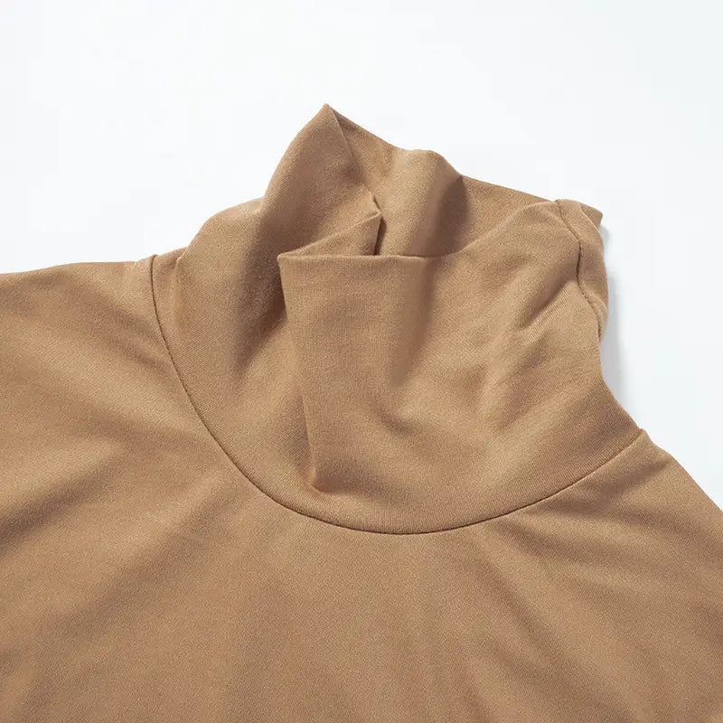Women’s Solid Color Casual Round Neck Long Sleeve Slim Fit Jumpsuit