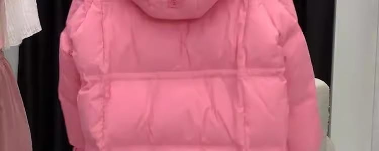 Women’s Cotton-padded Mid-length Thickened Hooded Jacket