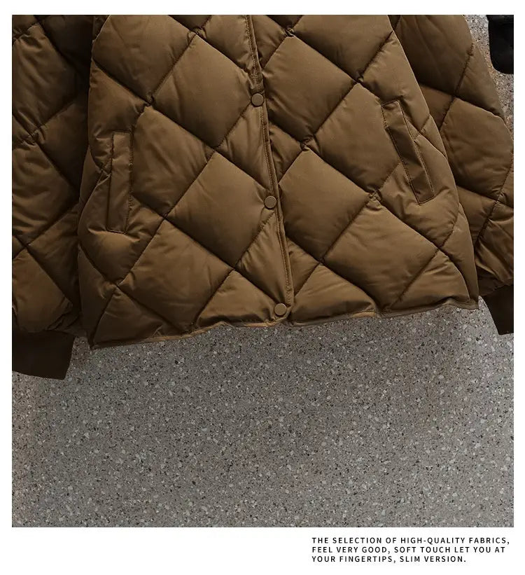 Short Down Jacket Women’s Winter Korean Style Lightweight