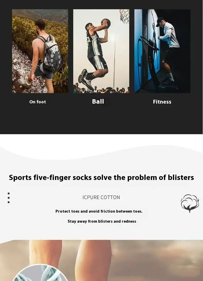 Men’s Long Sports Sweat-absorbent Cotton Socks