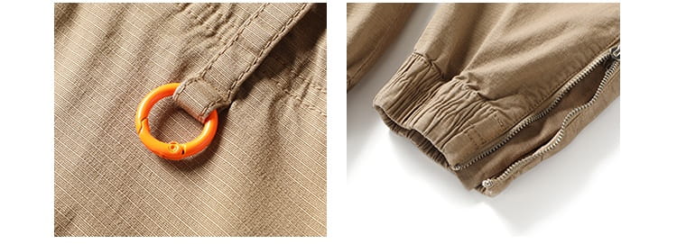 Foot Binding Zipper Design Niche Casual Pants