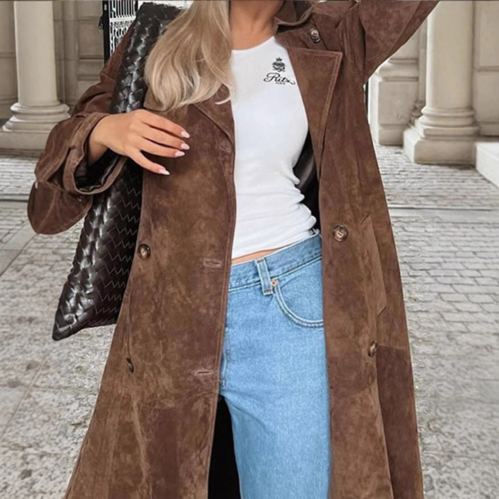 Women’s Fashion Casual Double-breasted Jacket