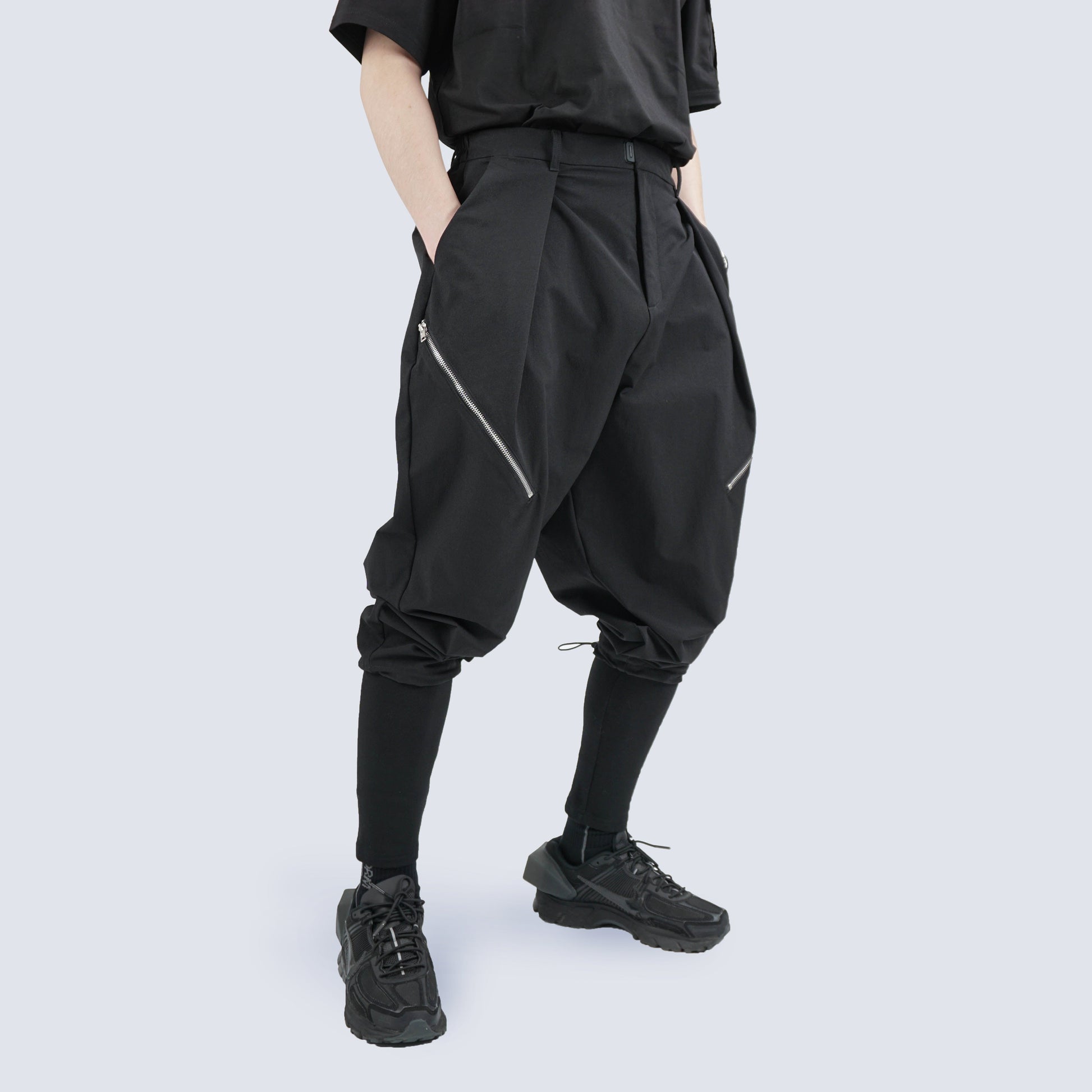 Men’s Dark Crotch Boots Harem Casual Leggings