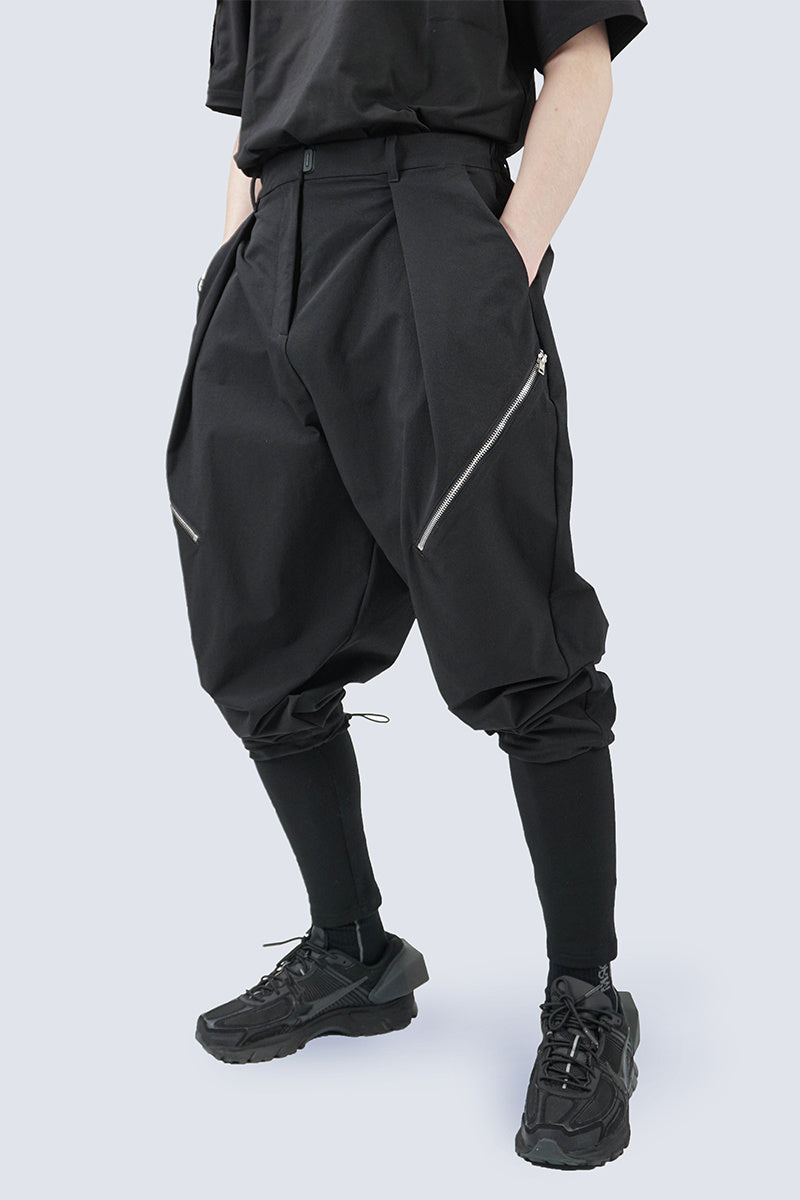 Men’s Dark Crotch Boots Harem Casual Leggings