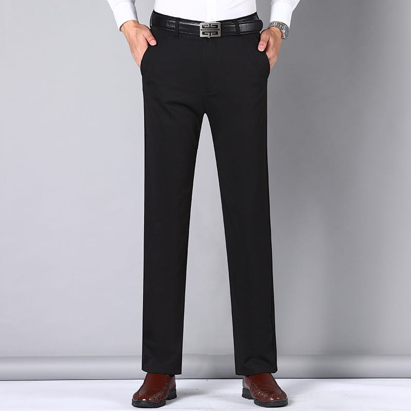 Loose Straight Men’s Business Casual Pants
