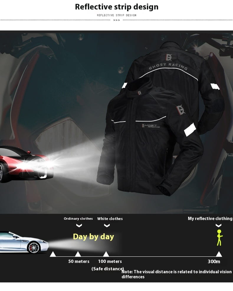 Motorcycle Riding Warm And Anti Fall Racing Jacket