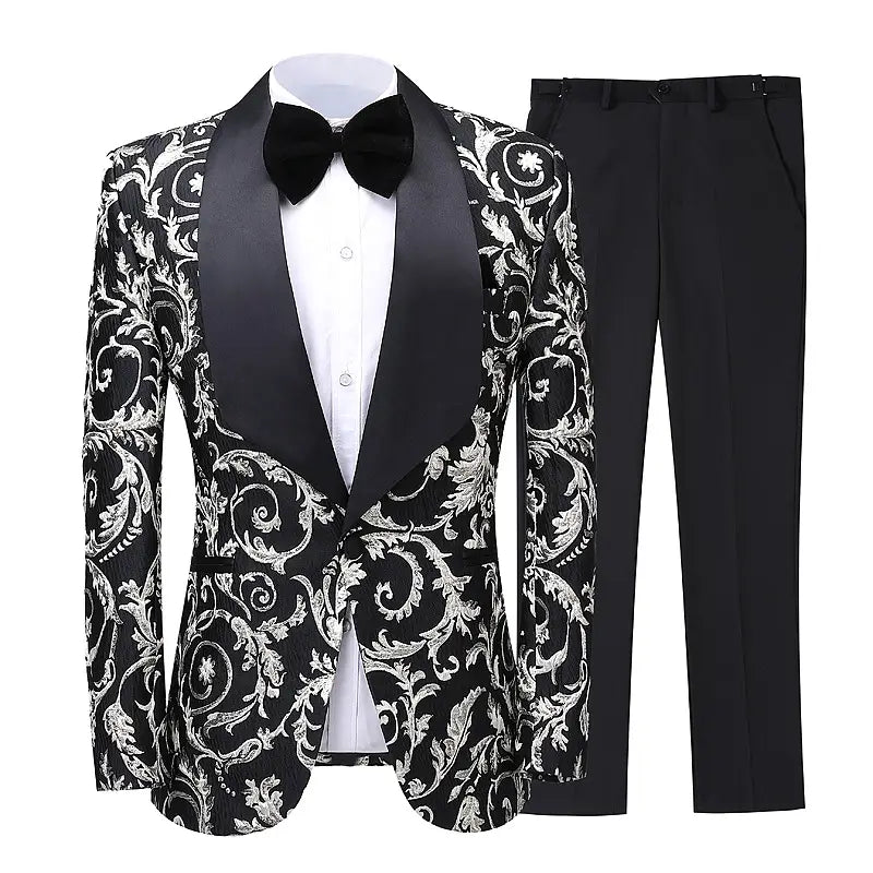 Two-piece suit men’s suit